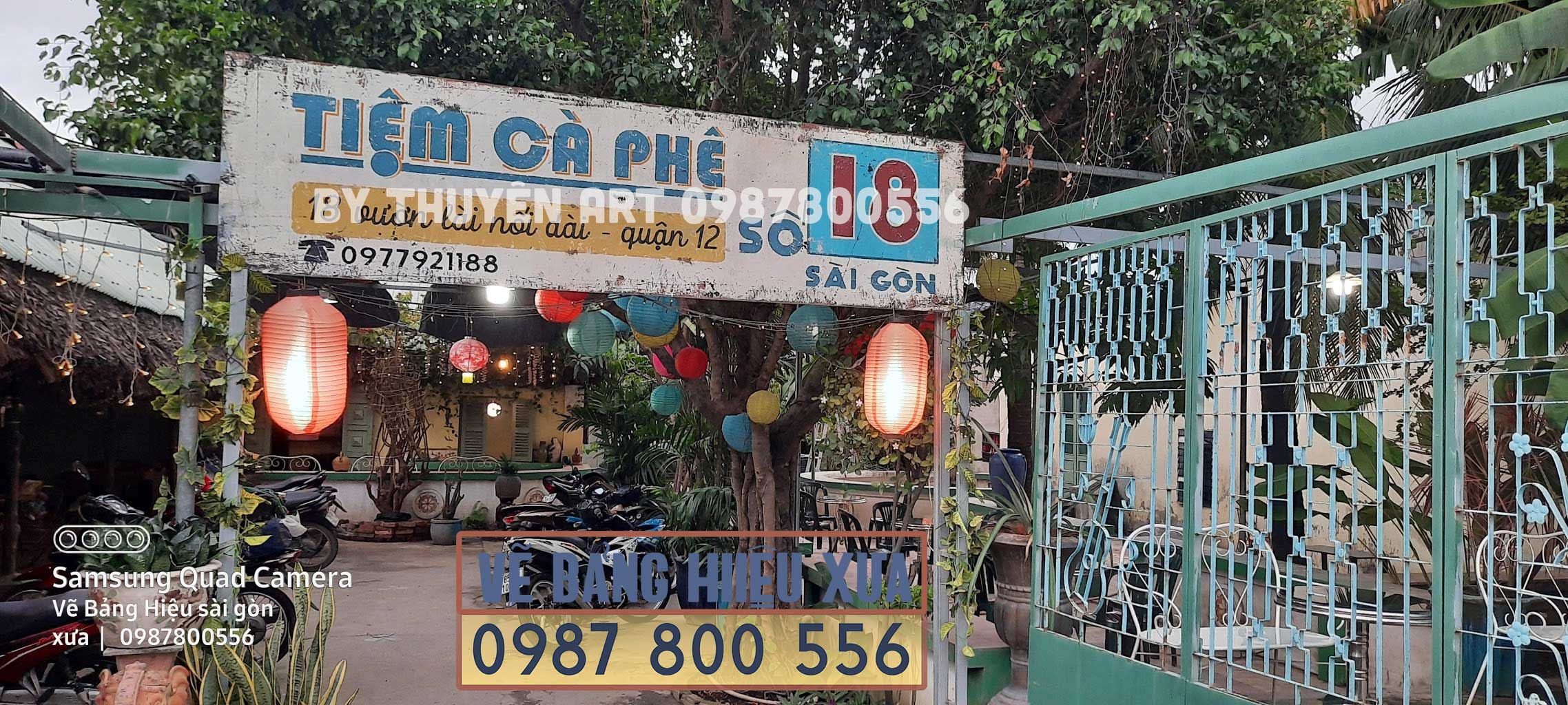 10 mẫu BẢNG HIỆU XƯA đẹp lắm nè