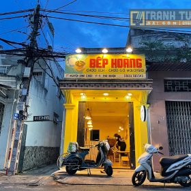 vẽ biển hiệu kiểu xưa cũ